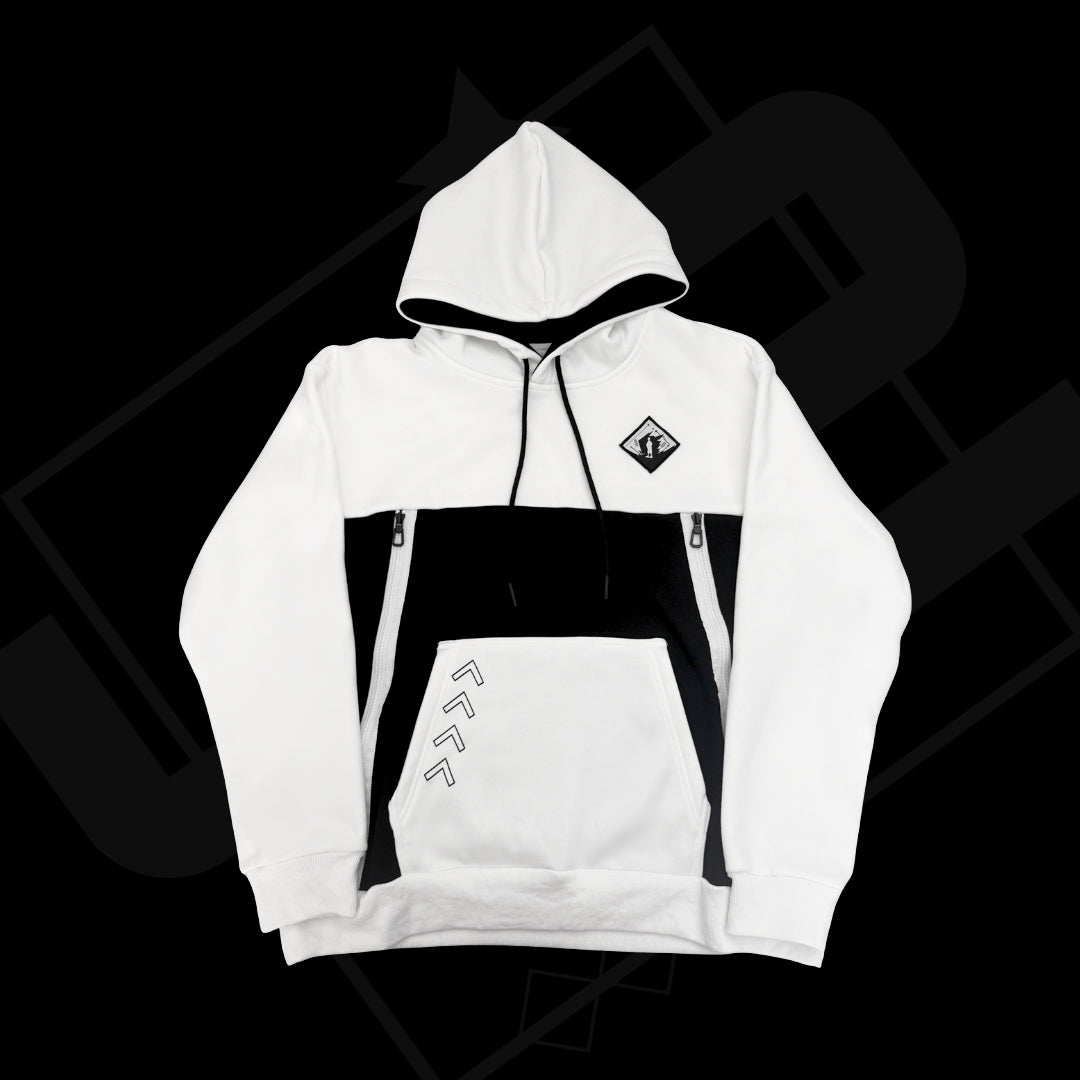White/Black 380 Hoodie