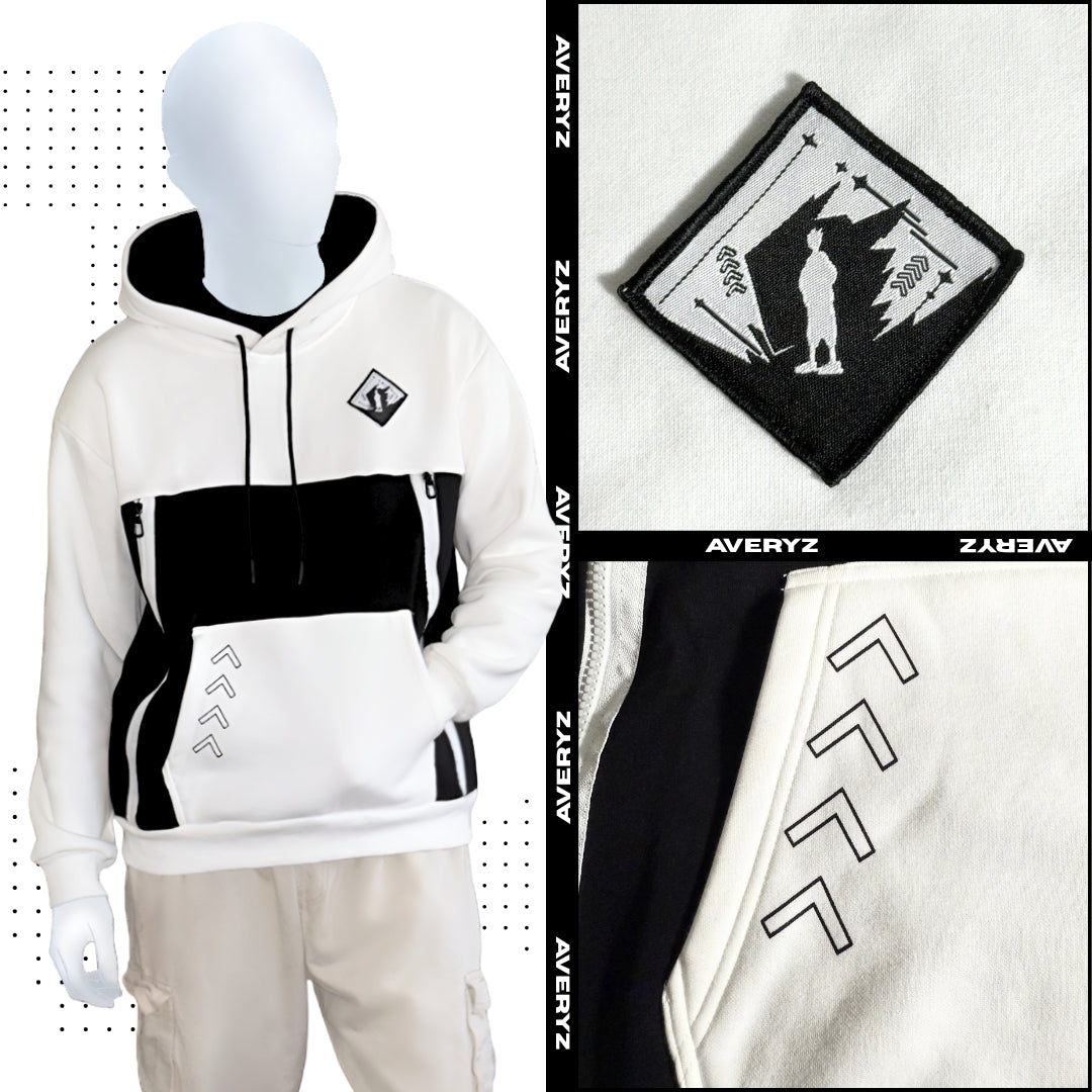 White/Black 380 Hoodie